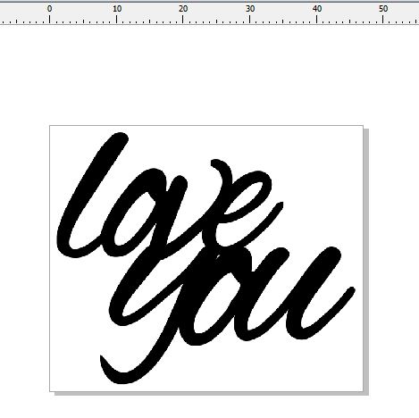 love you 47 x 40  pack of 3